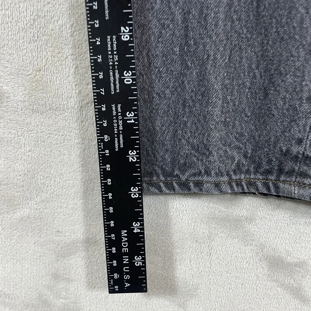 Vtg 80s Levis 501-0658 Black Jeans Mens 31x34 (fit 30x33) Made in USA 1984